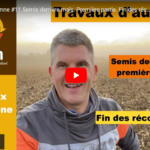 Travaux d'automne #11 Semis derrière maïs. Première partie. Fin des récoltes 2024. Densités de semis.