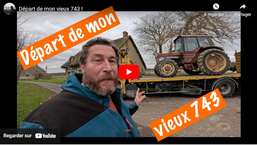 Départ de mon vieux 743 !