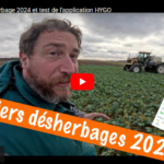 Derniers désherbages 2024 et test de l'application HYGO
