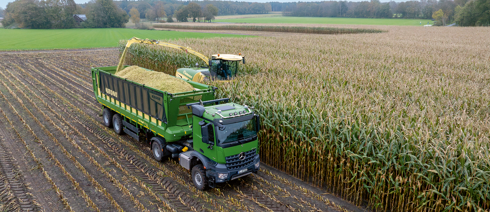 KRONE s’attèle au monde des agro-poids lourds avec le GX 520 AgriLiner