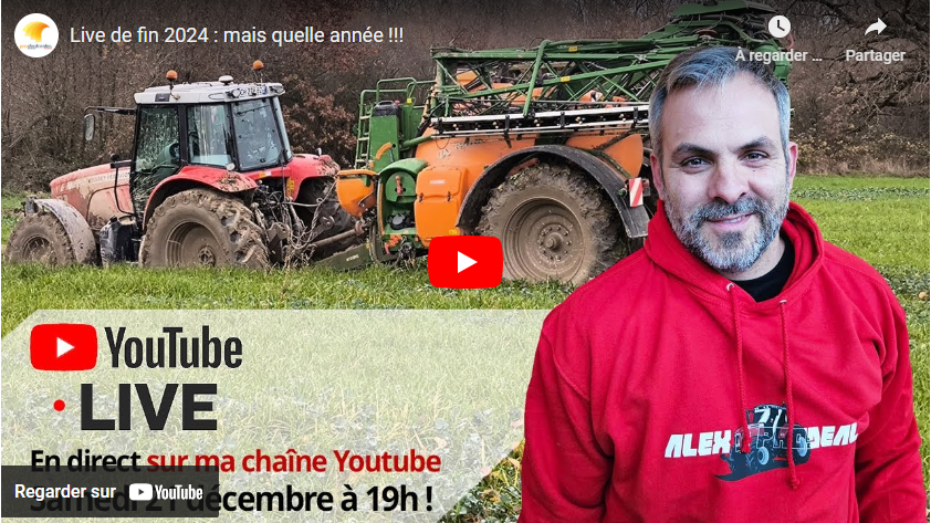 Live de fin 2024 : mais quelle année !!!