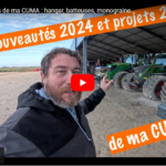 Les nouveautés de ma CUMA : hangar, batteuses, monograine...