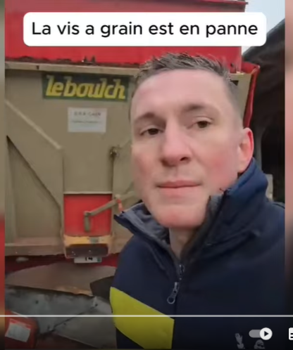 Vis à grain et panne