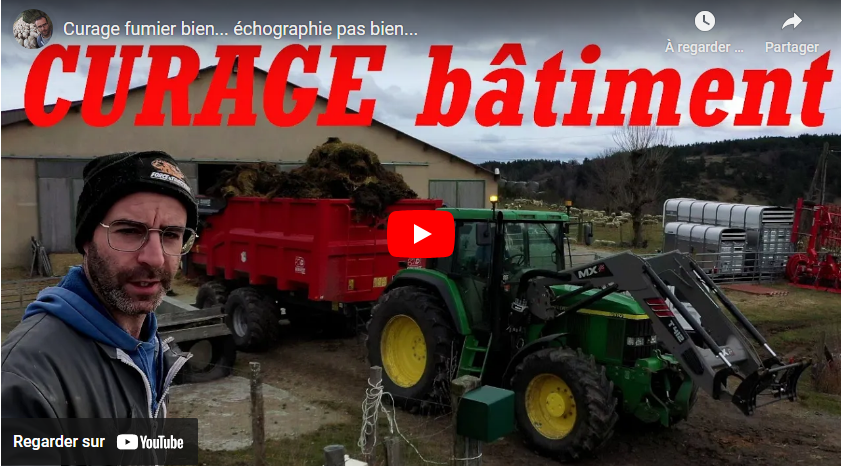 Curage fumier bien… échographie pas bien…