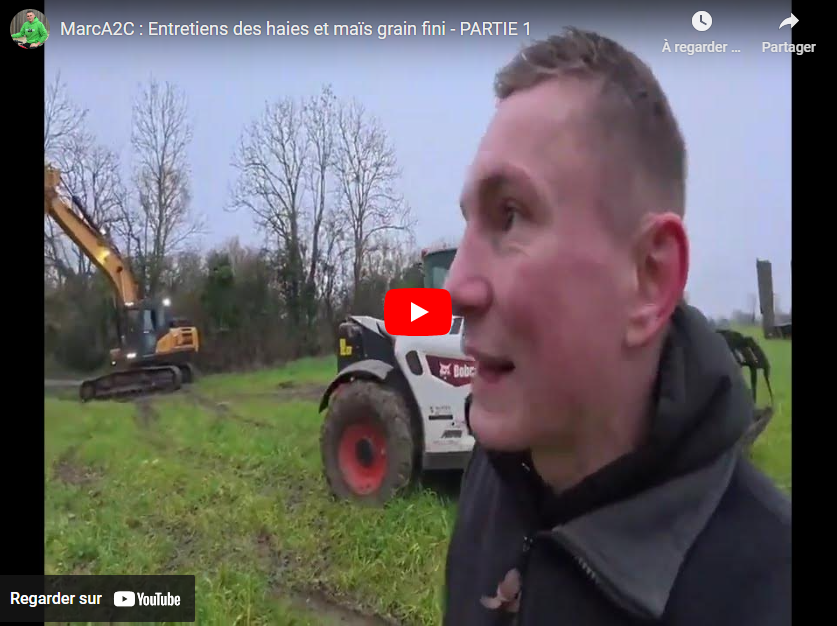 ENTRETIENS DES HAIES ET MAÏS GRAIN FINI ! Partie 1