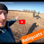 Un quad pour prélever de la terre !