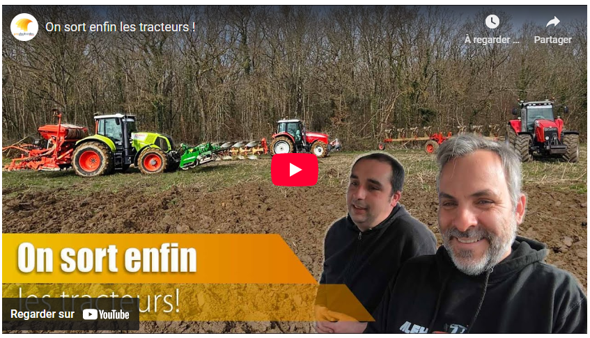 On sort enfin les tracteurs !