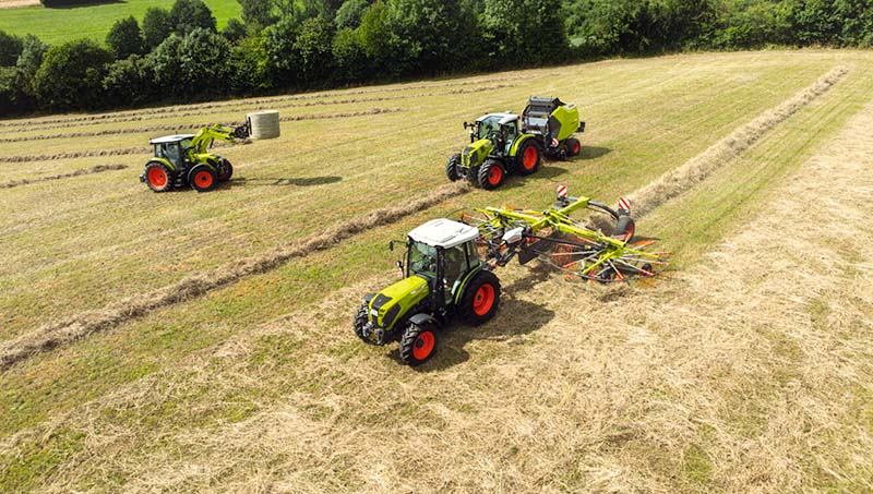 CLAAS présente sa nouvelle gamme de tracteurs compacts AXOS Série 3 pour les travaux agricoles les plus divers