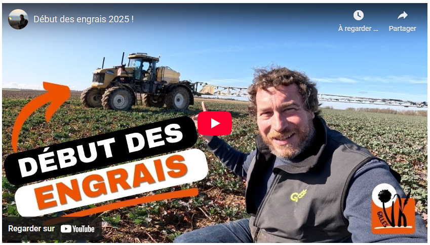 Début des engrais 2025 !