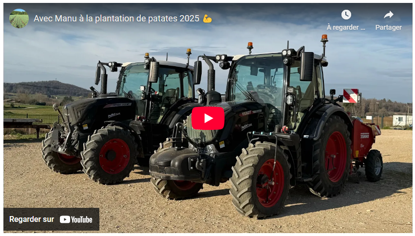 Avec Manu à la plantation de patates 2025