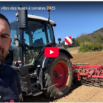 Préparation au vibro des terres à tomates 2025