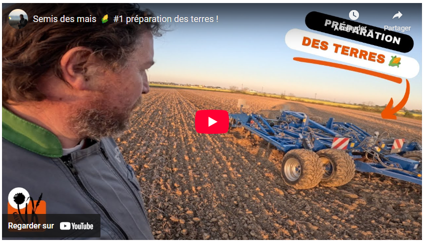 Semis des mais 🌽 #1 préparation des terres !