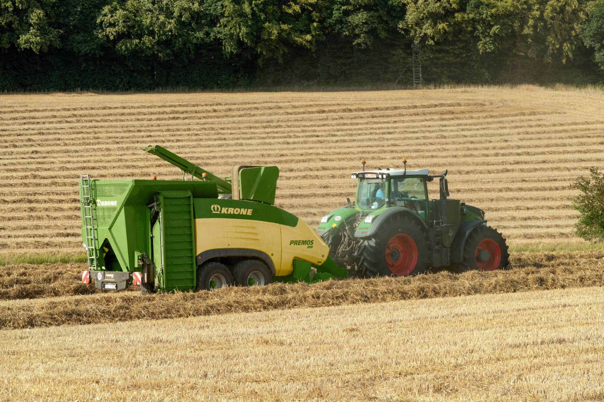 La presse à pellets Premos 5000 de KRONE reste une solution innovante dix ans après son lancement