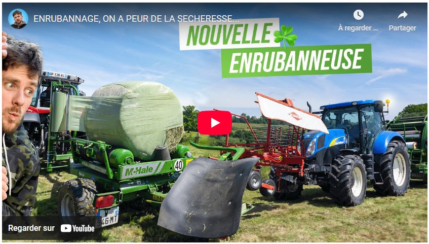 Enrubannage, on a peur de la sècheresse…
