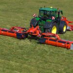 KUHN lance la faucheuse à disques GMD 9530 RV  avec groupeur à vis pour un travail combiné