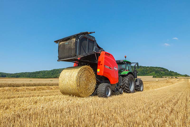 Les nouvelles presses KUHN VB 3260-3290 intègrent l’option Progressive Density MAX