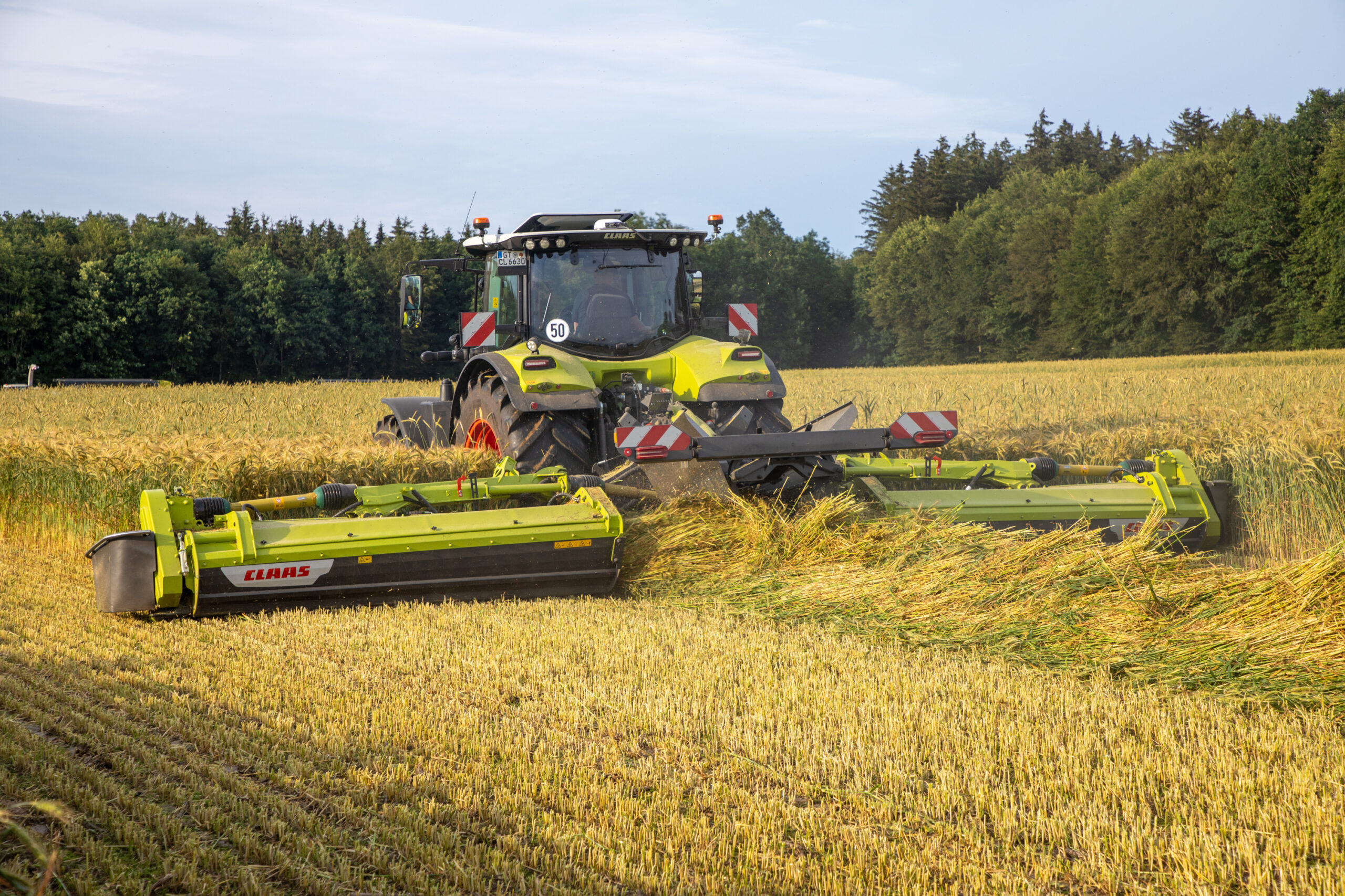 Nouveautés chaîne verte Claas