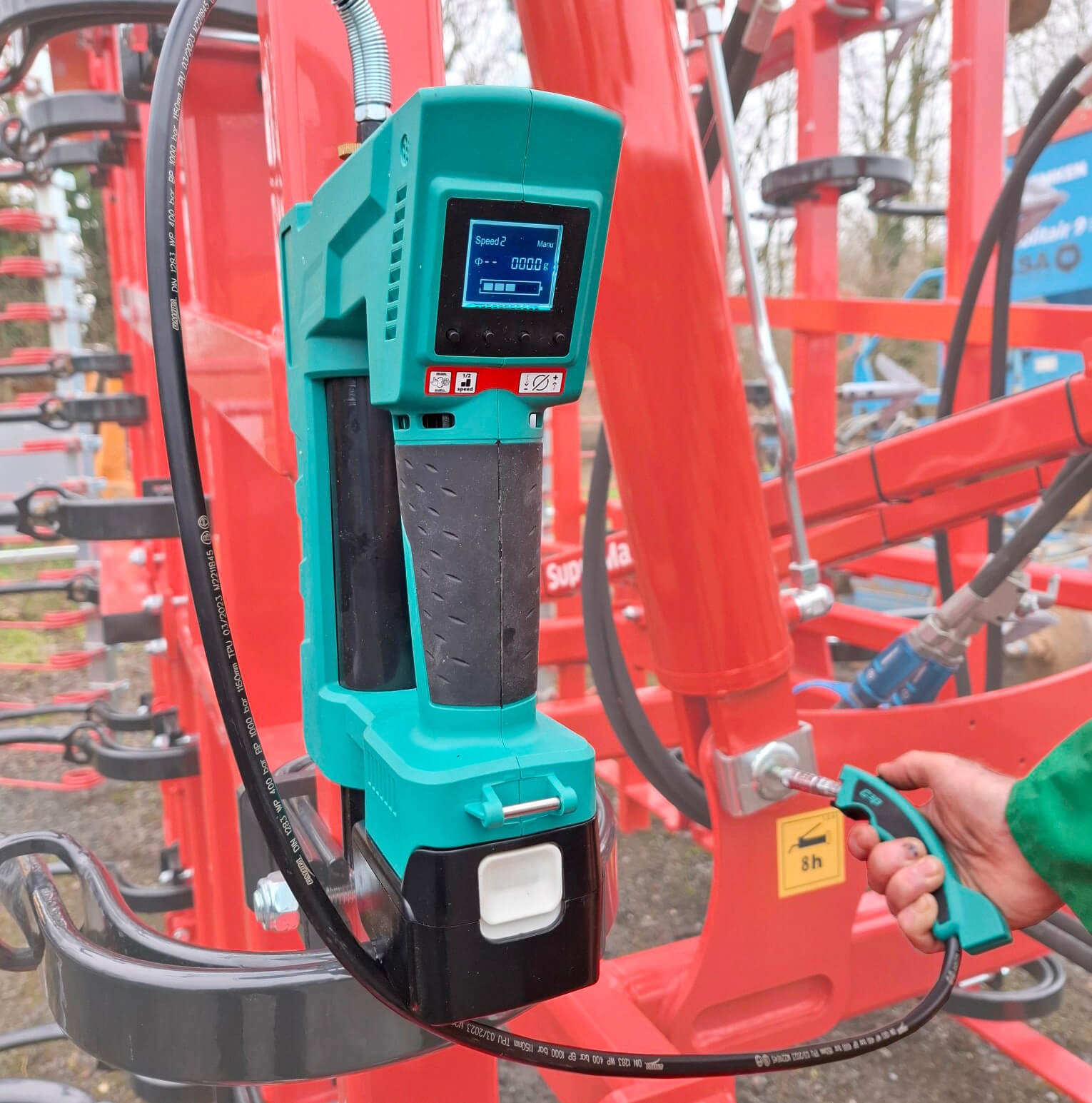 Godé SAS présente la nouvelle pompe à graisse électrique « hautes performances » G3P+